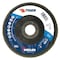 Weiler 5" Tiger Disc Abrasive Flap Disc, Flat (TY27), 40Z, 7/8" 50713 - alternate 1